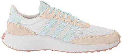 adidas Women's 70s Running Shoes, FTWR White/Almost Blue/Off White, 7.5