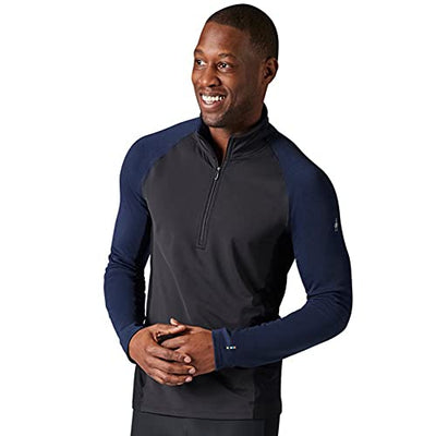 Smartwool Men's Merino Sport 250 Wind 1/2 Zip Deep Navy M