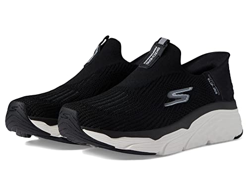 Skechers Max Cushioning Elite Smooth Transition Hands Free Slip-Ins Black/White 7 D - Wide