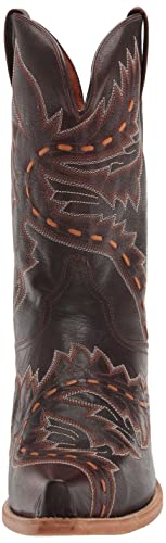 Dan Post Men's Sidewinder Western Boot Snip Toe Chocolate 8.5 EE