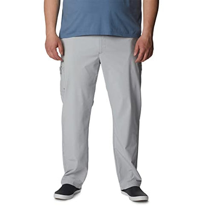 Columbia Men's Standard Terminal Tackle Pant, Cool Grey, 34W x 34L