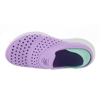 Skechers Foamies Epic Flex Slip On 308150L Girls' Toddler-Youth Slip On 12 M US Little Kid Lavender