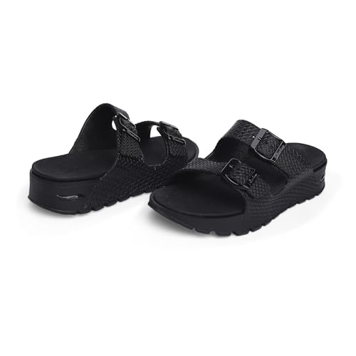 Skechers Foamies Arch Fit FootstepsHi Ness Slide Womens Sandal 11 BM US Black