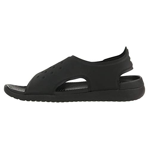 Nike Sunray Adjust 5 GS/PS [AJ9076-001] Kids Preschools Sports Sandals Black/US 7.0Y