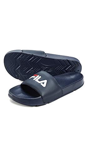 Fila Men's Drifter Sport Sandal, Navy red/White, 8 Medium US