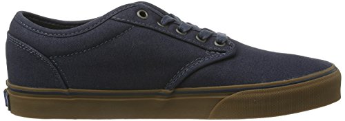 Vans Men's Atwood Canvas Trainers Sneaker, Canvas Navy/Gum, 11 M US