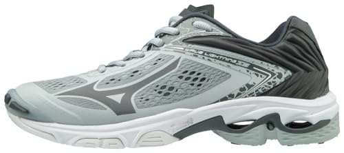 Mizuno Women's Wave Lightning Z5 Volleyball Shoe, grey, 9 B US