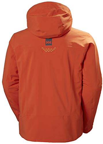 Helly-Hansen Alpha Lifaloft Jacket for Men - Lightweight, Insulated, Waterproof, Breathable, Winter Outdoor Jacket, 300 Patrol Orange - M