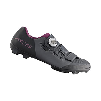 SHIMANO SH-XC502W High-Performance Women’s XC Cycling Shoe, Gray, 7.5-8