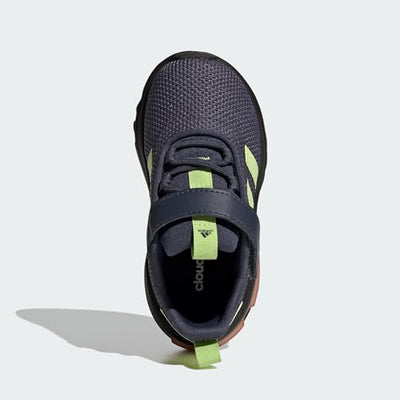 adidas unisex-child Racer TR23 Shadow Navy/Pulse Lime/Core Black 4.5