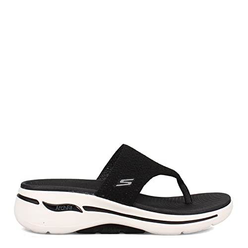 Skechers Gowalk Arch Fit - Weekender 3 Pt Black/White 9 B (M)