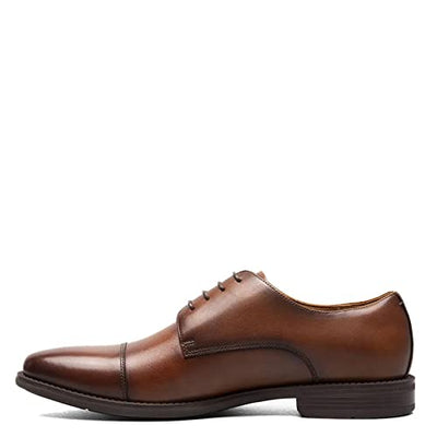 Florsheim Men's Santucci Cap Toe Oxford Cognac 7 Medium