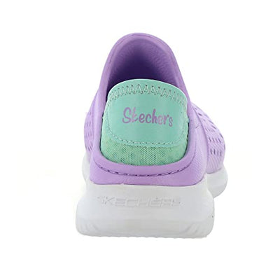 Skechers Foamies Epic Flex Slip On 308150L Girls' Toddler-Youth Slip On 12 M US Little Kid Lavender