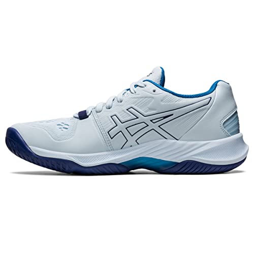 ASICS Women's Sky Elite FlyteFoam 2 Volleyball Shoes, 6, Sky/Indigo Blue