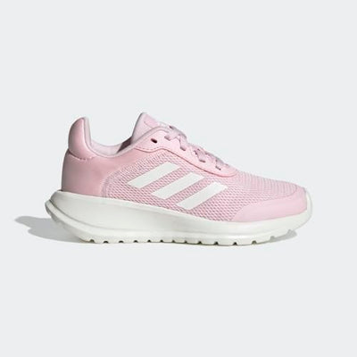 adidas Tensor Run 2.0 Shoe, Clear Pink/Chalk White/Clear Pink (Lace-Up), 6 US Unisex Big Kid