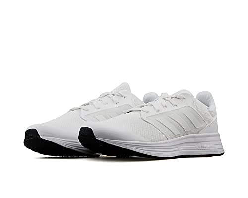 adidas Mens Galaxy 5 Running Shoes, Cloud White, 14