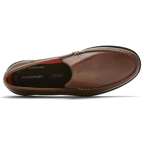 Rockport Men's Palmer Venetian Loafer, Cognac Antique, 8.5