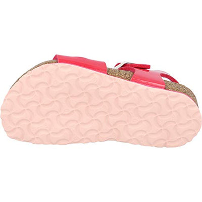 Birkenstock Girl's Sandal, Fuchsia Tulip Unicorn, 32 EU Étroit