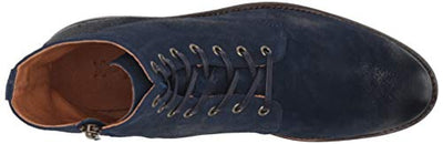 Frye Men's Bowery Lace Up Combat Boot, Jazz Blue, 12