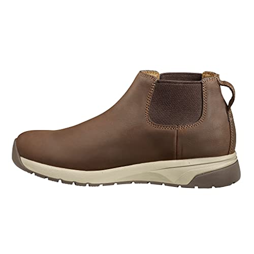 Carhartt Men's Force WR 4" Romeo Nano Toe Work Boot, Dark Bison Oil Tan, 9 Wide