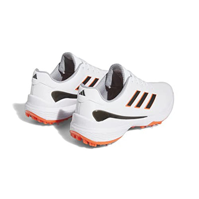 adidas ZG23 Lightstrike Golf Shoes Footwear White/Core Black/Semi Solar Red 10.5 E - Wide