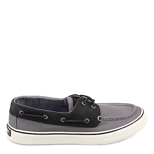 Sperry mens Bahama 2 Sneaker, Gray/Black, 8.5 US