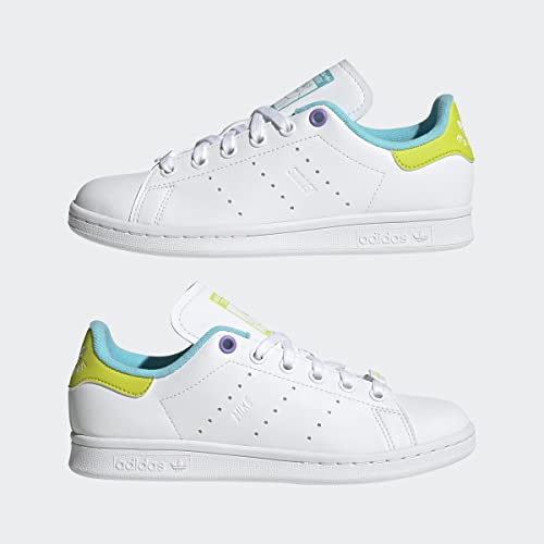 adidas Originals Stan Smith (Big Kid) White/Pantone/Black 7 Big Kid M