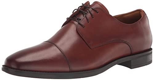 Florsheim Men's Santucci Cap Toe Oxford Cognac 7 Medium