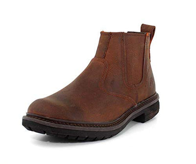 Timberland Men's Logan Bay Chelsea Boot, brown, 11.5 Medium US