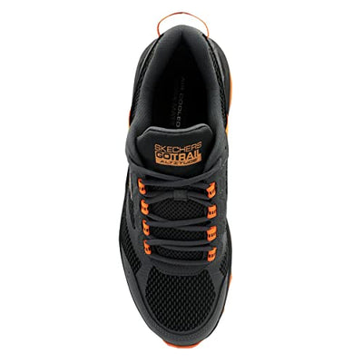 SKECHERS 220111/220111WW Charcoal/Orange 9.5 Wide