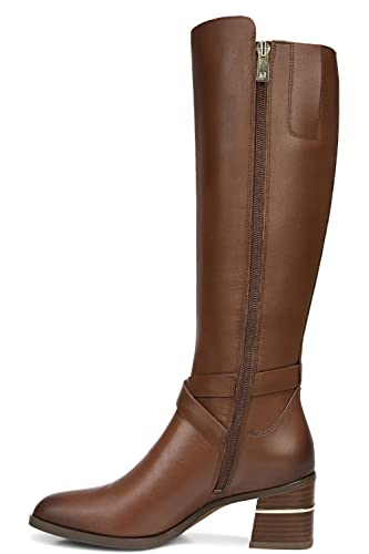 Naturalizer Shore Regular Shaft Lodge Brown Leather 9 W (C)