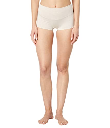 SPANX Shapewear for Women Shaping Cotton Control Brief Heather Oatmeal 1X - Regular