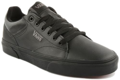 Vans Men's Sneaker, Tumble Black Black, 7