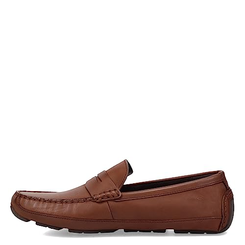 Cole Haan Men's Wyatt Penny Driver Driving Style Loafer, Dark Coffee, 11