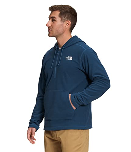 THE NORTH FACE Textured Cap Rock ¼ Zip Hoodie - Men's Shady Blue X-Large