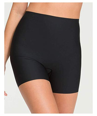 SPANX Shapewear for Women Thinstincts Girl Short (Regular and Plus Sizes) Very Black 1X One Size