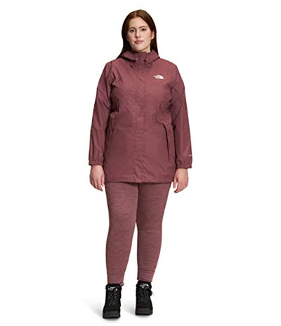 The North Face Womens Antora Parka (Standard and Plus Size), Wild Ginger, Large