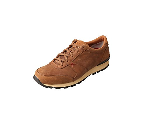 Twisted X Men's Saddle Athleisure Shoes Brown 10.5 D