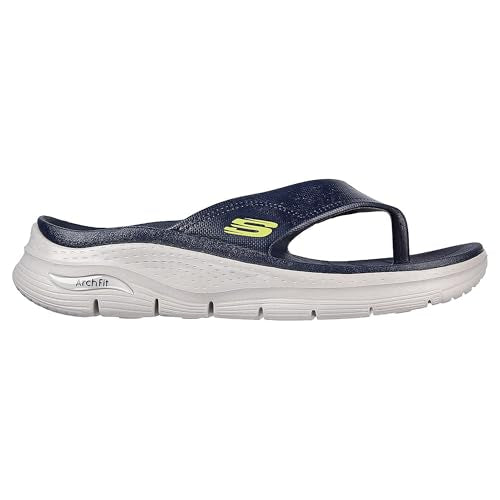 Skechers Foamies Arch Fit Flip Flop243158 Mens Sandal 11 DM US Navy