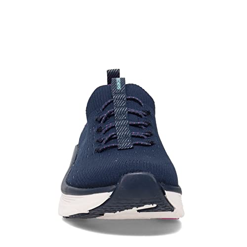 Skechers Women's D'LUX Walker Star Stunner Sneaker, Navy, 7