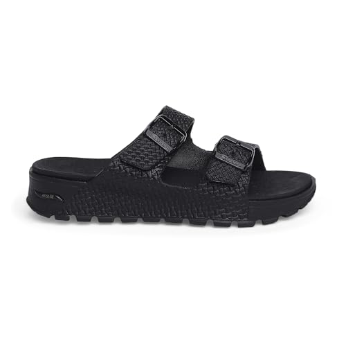 Skechers Foamies Arch Fit FootstepsHi Ness Slide Womens Sandal 11 BM US Black