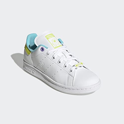 adidas Originals Stan Smith (Big Kid) White/Pantone/Black 7 Big Kid M