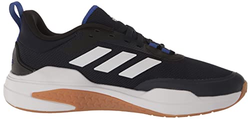 adidas Men's V Cross Trainer, Ink/White/Lucid Blue, 7