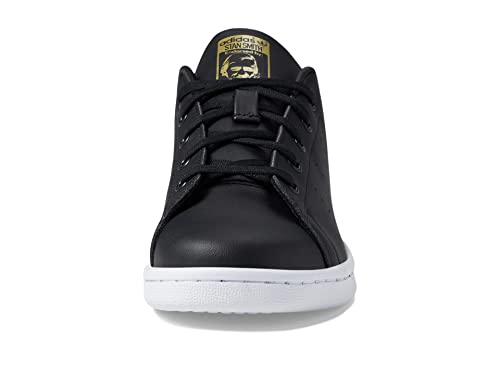 adidas Stan Smith Shoes Kids', Black, Size 12K