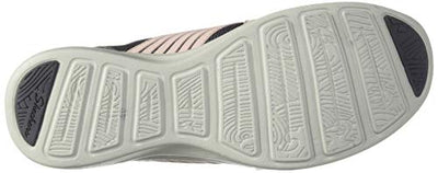 Skechers Women's City Pro Easy Moving Sneaker, Charcoal/Pink, 8