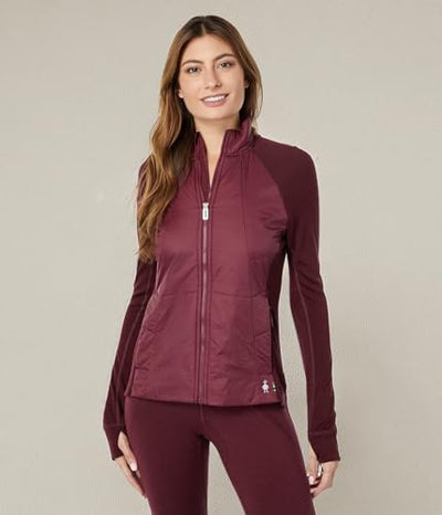 Smartwool Women's Smartloft Merino Wool Jacket (Regular Fit), Black Cherry, Small