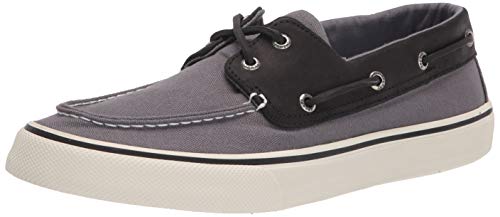 Sperry mens Bahama 2 Sneaker, Gray/Black, 8.5 US