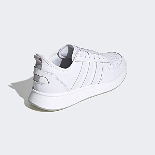 adidas Tennis Court 80's Shoes White/White/Grey