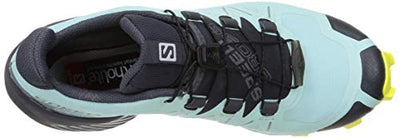 Salomon Women's Speedcross 5 GTX Trail Running Shoe (Pastel Turquoise/Ebony/Evening Primrose, Numeric_7_Point_5)