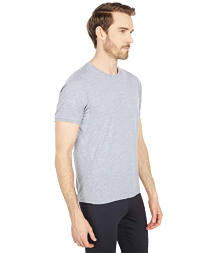 Brooks Mens Distance Short Sleeve Heather Ash LG One Size